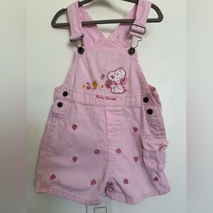 Peanuts Baby Snoopy ShortAlls 18M Play condition Vintage